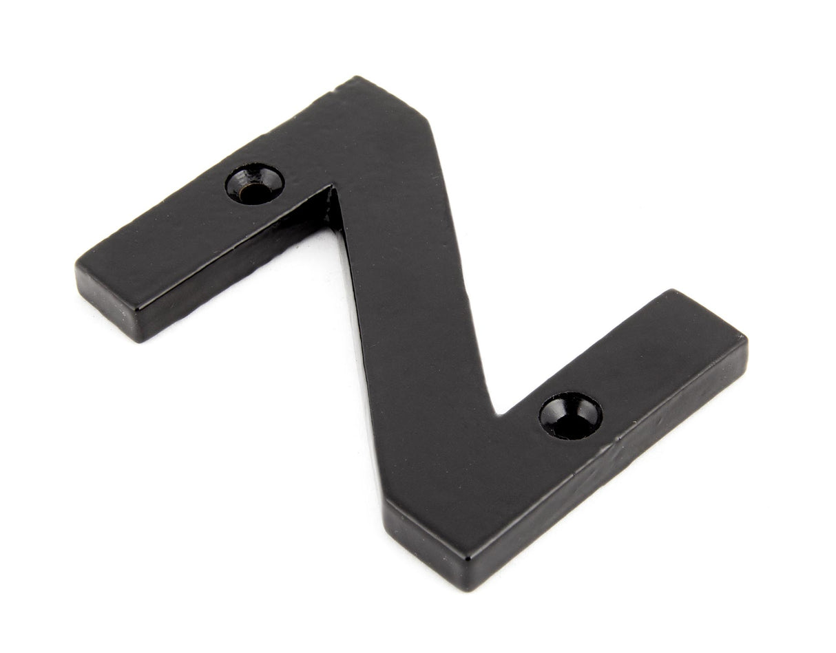 From The Anvil - Black Letter Z | Sku. 83800Z | Trade Door Handles.