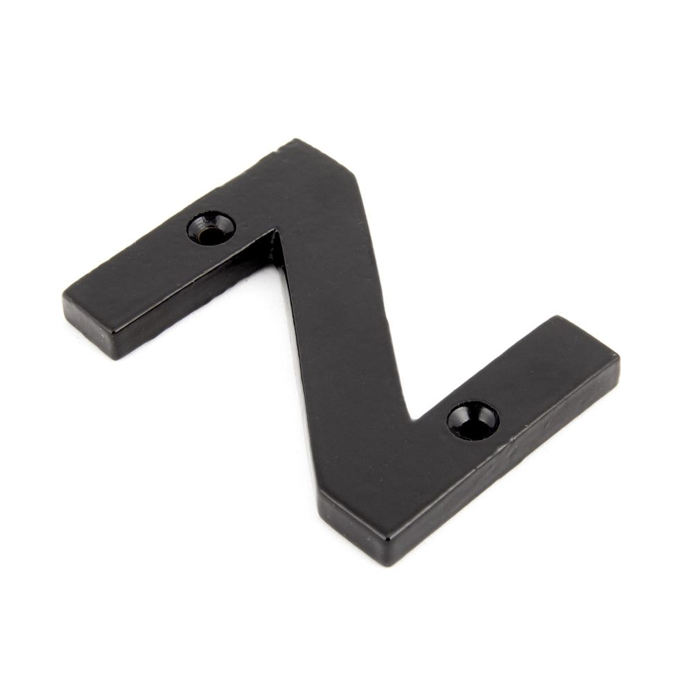 From The Anvil - Black Letter Z | Sku. 83800Z | Trade Door Handles.