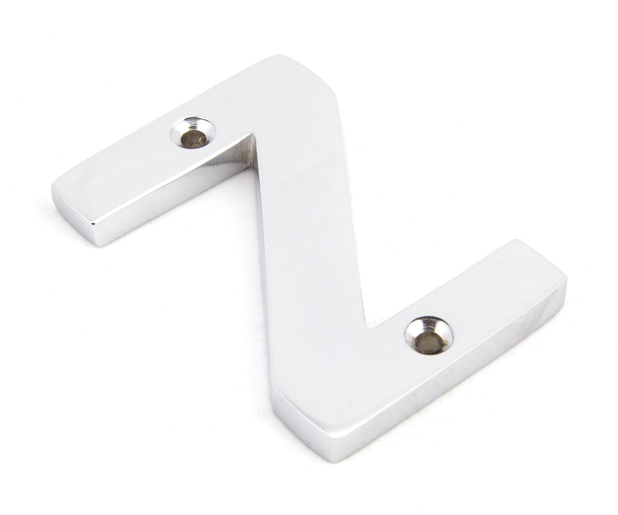 From The Anvil - Polished Chrome Letter Z | Sku. 83802Z | Trade Door Handles.