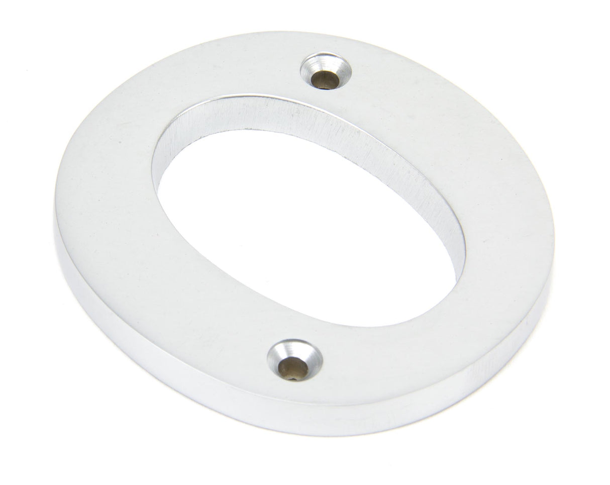 From The Anvil - Satin Chrome Letter O | Sku. 83804O | Trade Door Handles.