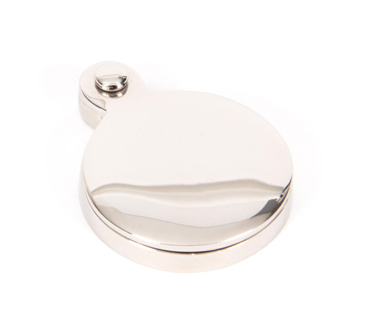 From The Anvil - Polished Nickel 30mm Round Escutcheon | Sku. 83835 | Trade Door Handles.