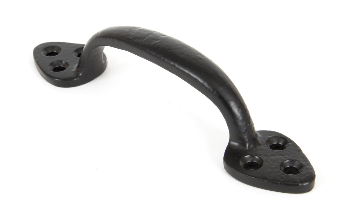 From The Anvil - Black 6" Sash Pull | Sku. 83846 | Trade Door Handles.