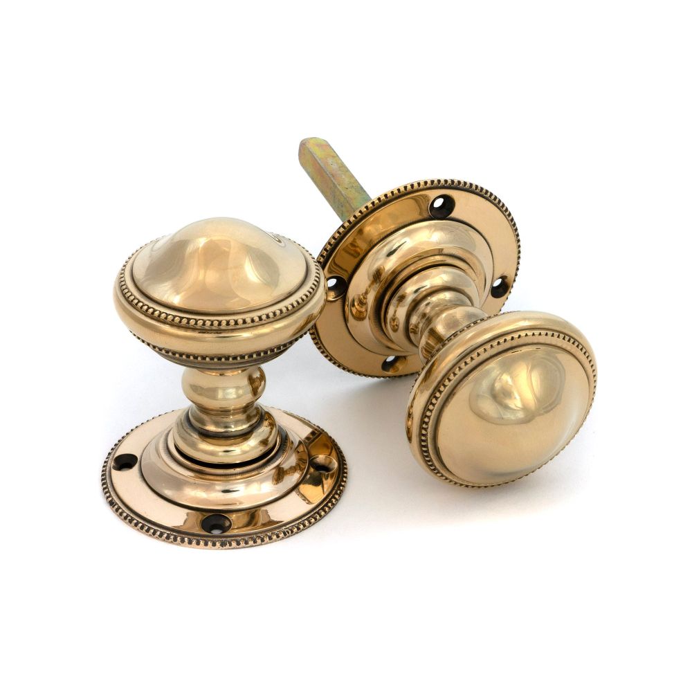 From The Anvil - Aged Brass Brockworth Mortice Knob Set | Sku. 83862 | Trade Door Handles.