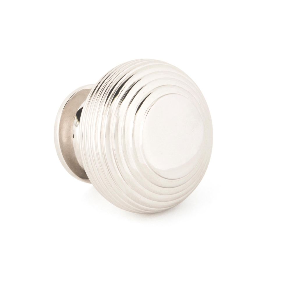 From The Anvil - Polished Nickel Beehive Cabinet Knob 40mm | Sku. 83868 | Trade Door Handles.