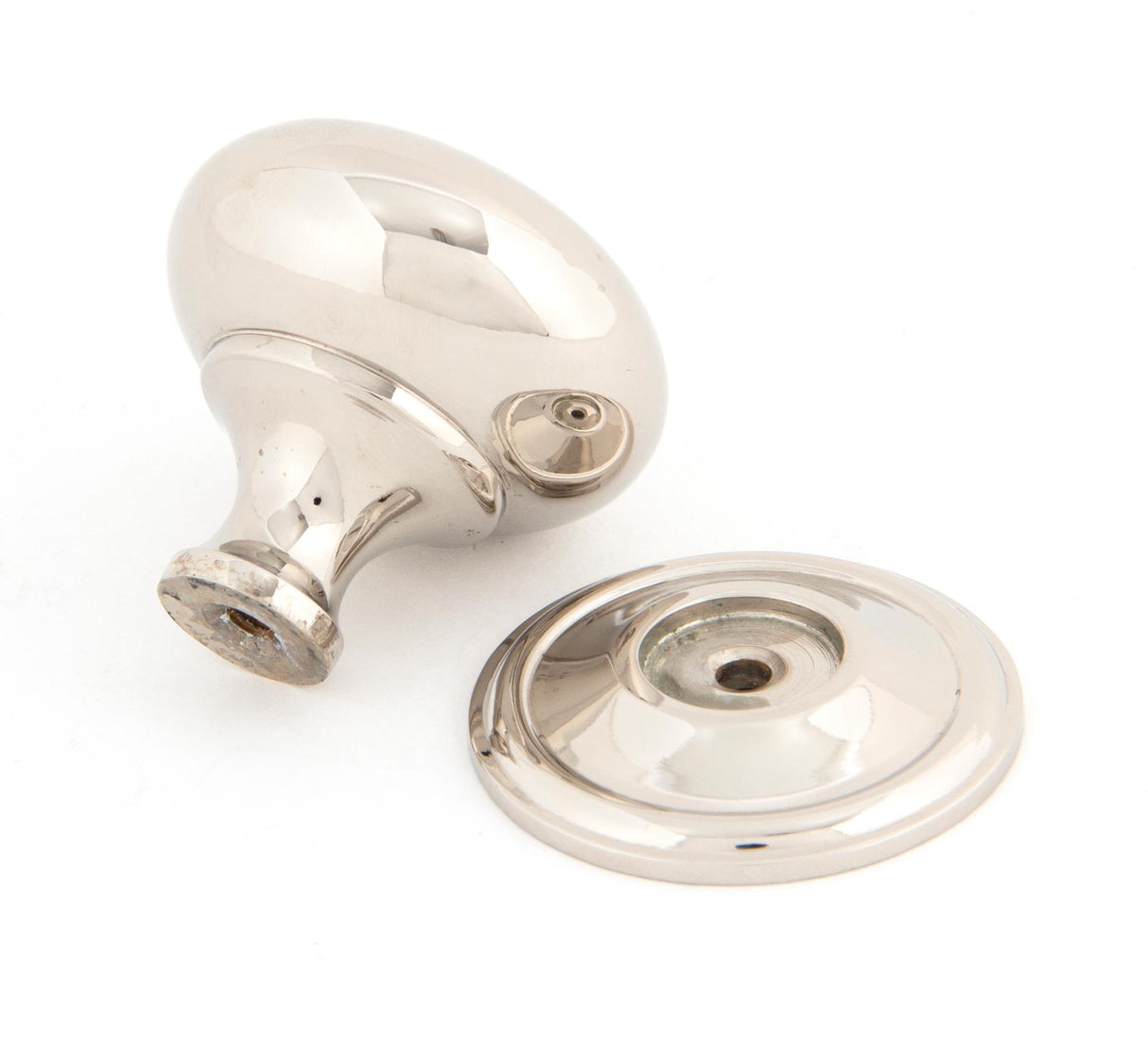 From The Anvil - Polished Nickel Mushroom Cabinet Knob 38mm | Sku. 83878 | Trade Door Handles.