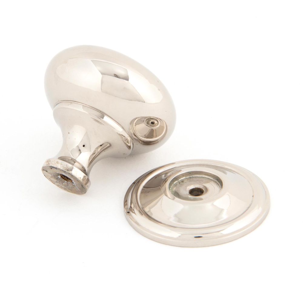From The Anvil - Polished Nickel Mushroom Cabinet Knob 38mm | Sku. 83878 | Trade Door Handles.