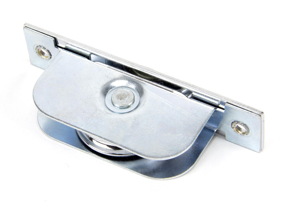 From The Anvil - Polished Chrome Square Ended Sash Pulley 75kg | Sku. 83894 | Trade Door Handles.