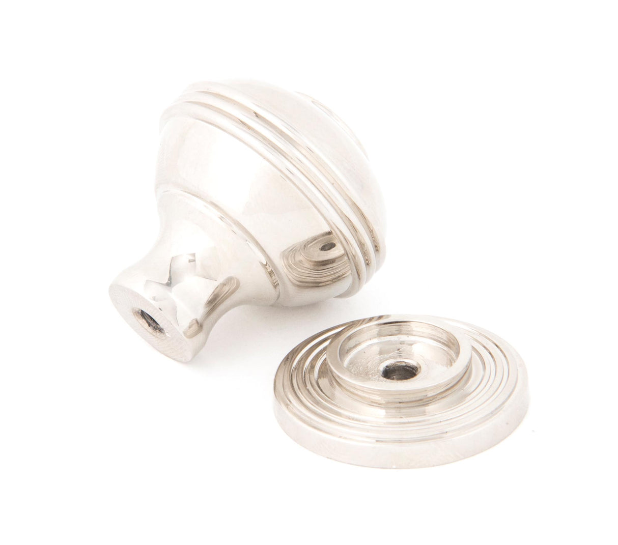 From The Anvil - Polished Nickel Prestbury Cabinet Knob 32mm | Sku. 83897 | Trade Door Handles.