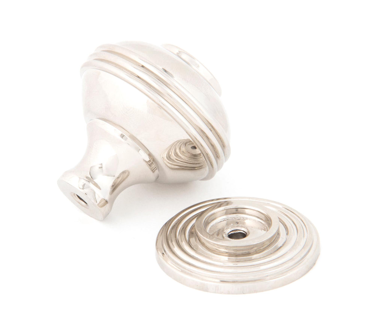 From The Anvil - Polished Nickel Prestbury Cabinet Knob 38mm | Sku. 83898 | Trade Door Handles.