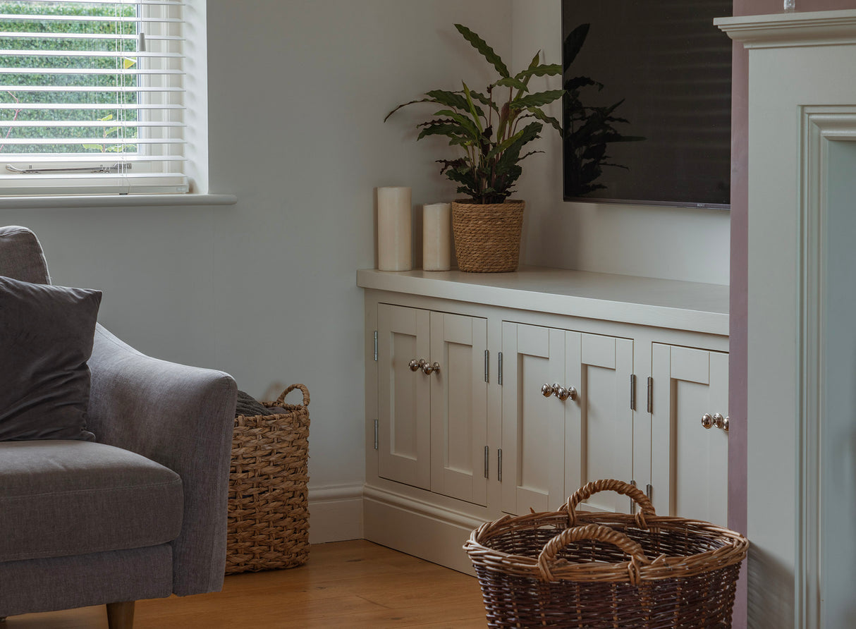 From The Anvil - Polished Nickel Prestbury Cabinet Knob 38mm | Sku. 83898 | Trade Door Handles.