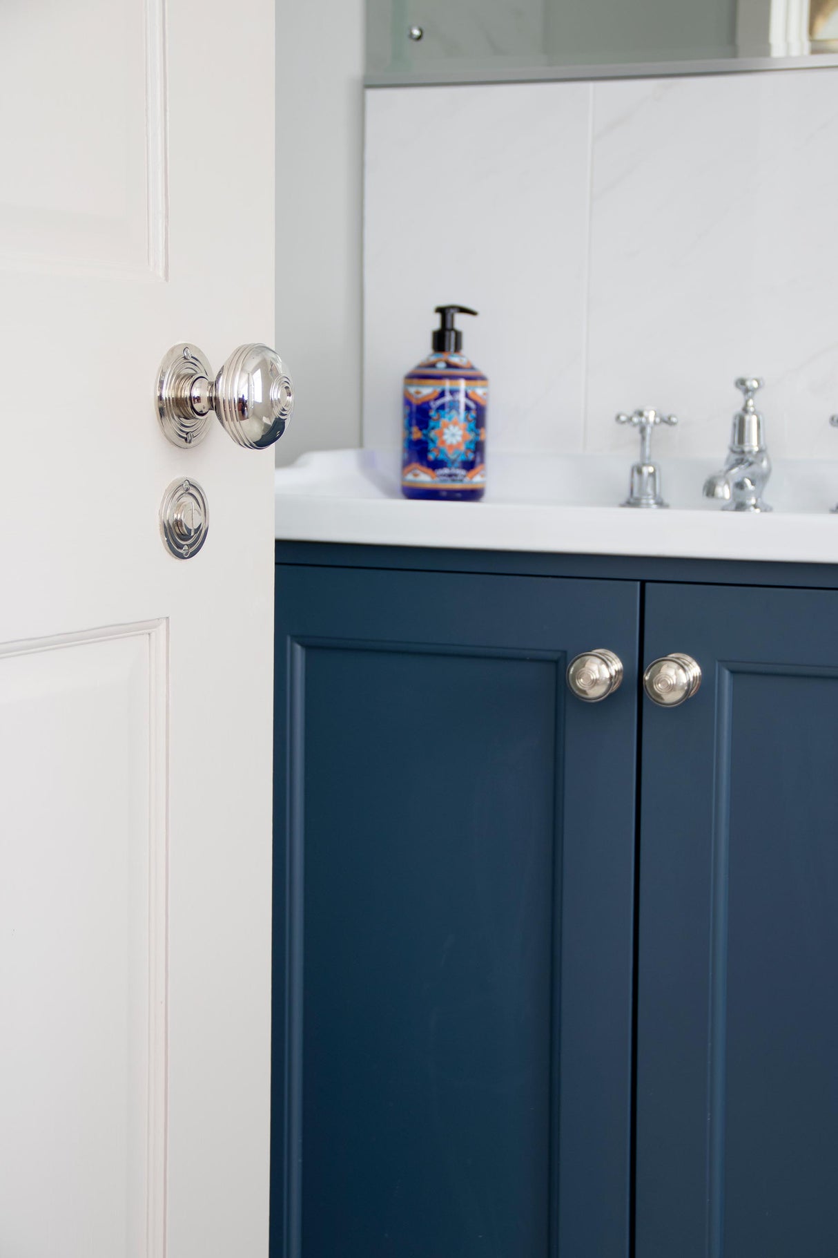 From The Anvil - Polished Nickel Prestbury Cabinet Knob 38mm | Sku. 83898 | Trade Door Handles.