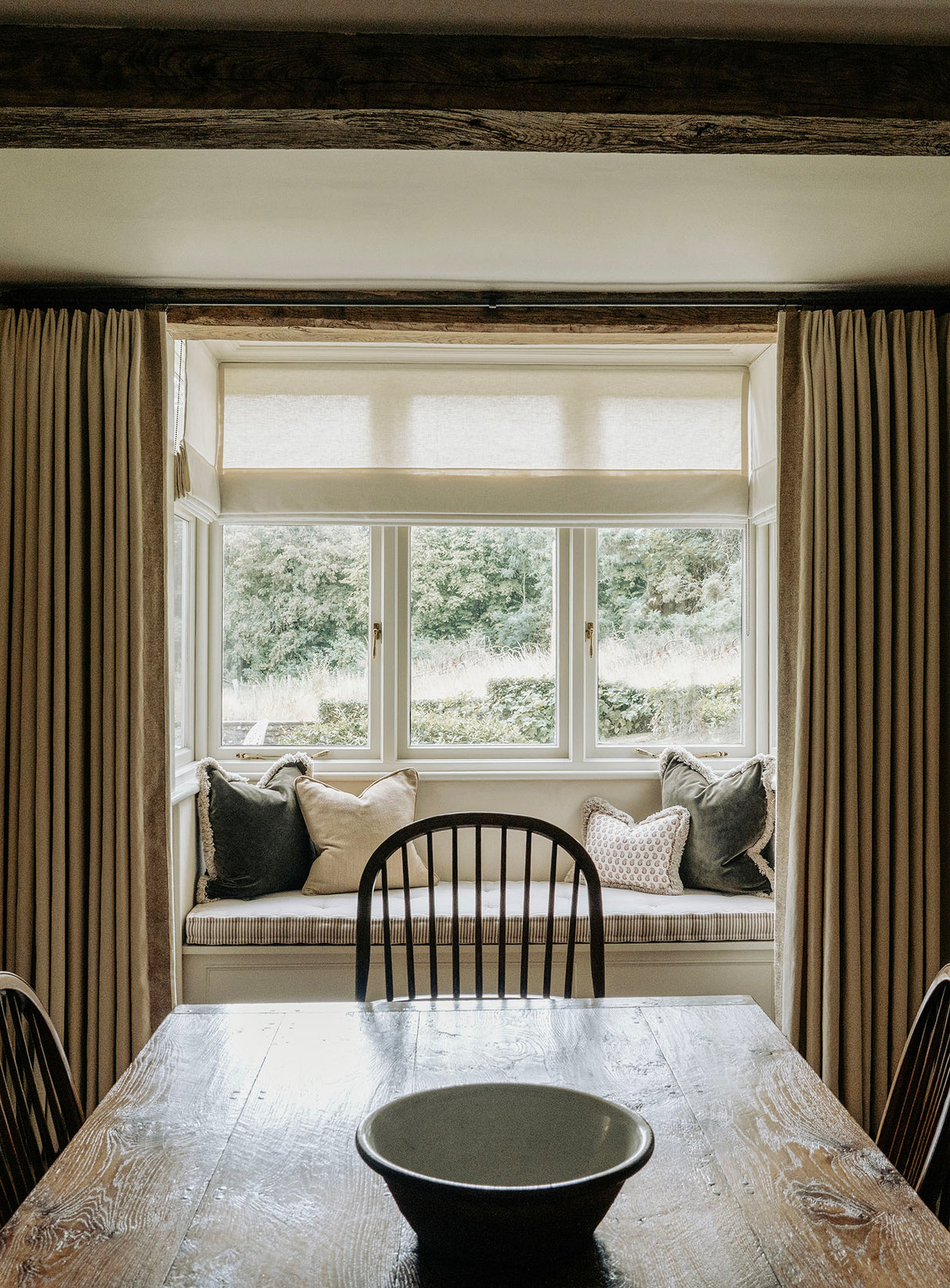 From The Anvil - Aged Brass 10" Reeded Stay | Sku. 83901 | Trade Door Handles.