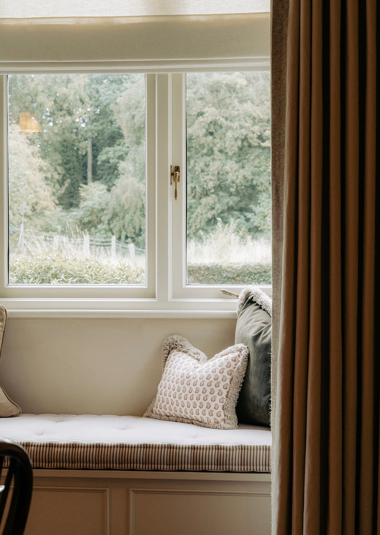 From The Anvil - Aged Brass Locking Reeded Fastener | Sku. 83917 | Trade Door Handles.