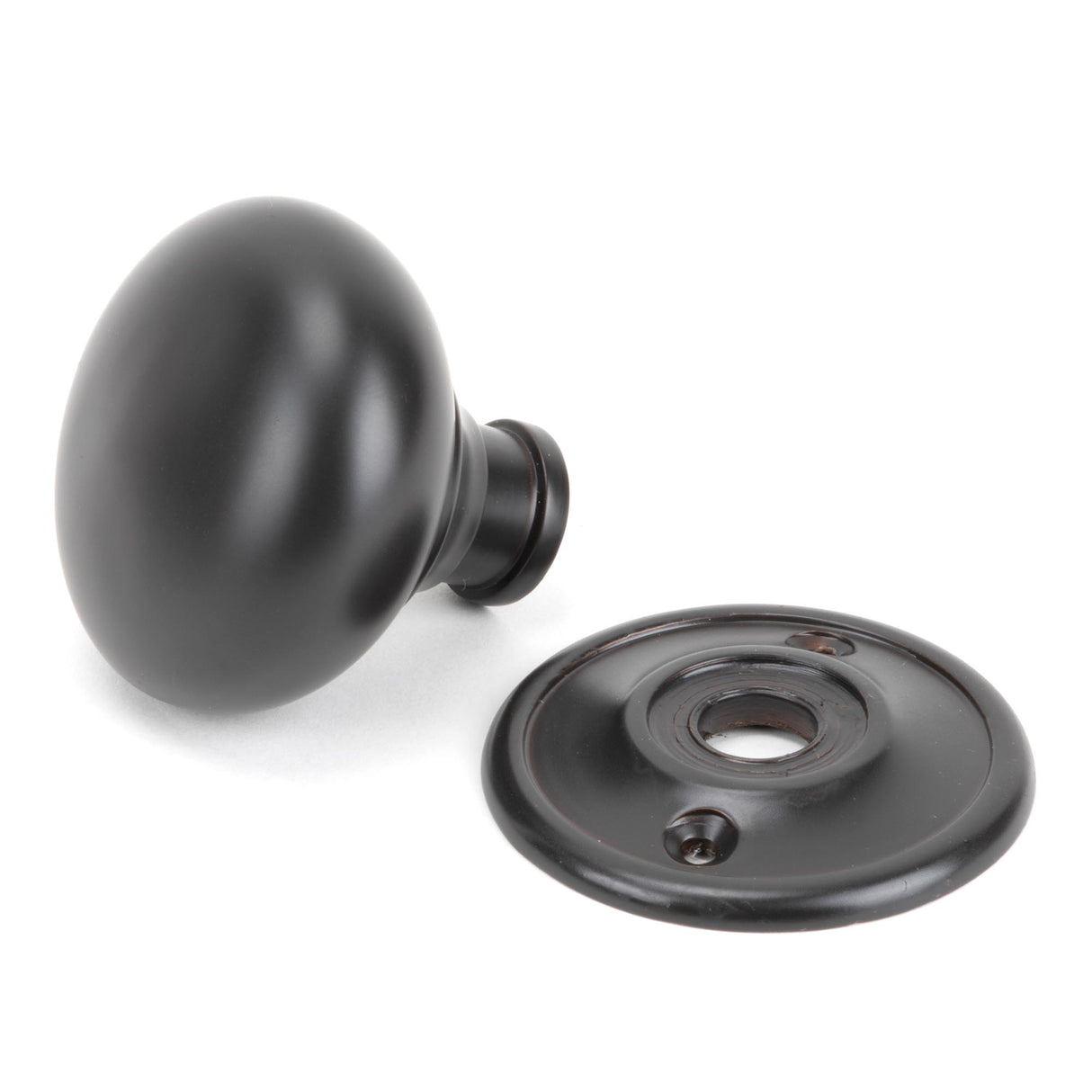 From The Anvil - Aged Bronze Mushroom Mortice/Rim Knob Set | Sku. 83944 | Trade Door Handles.