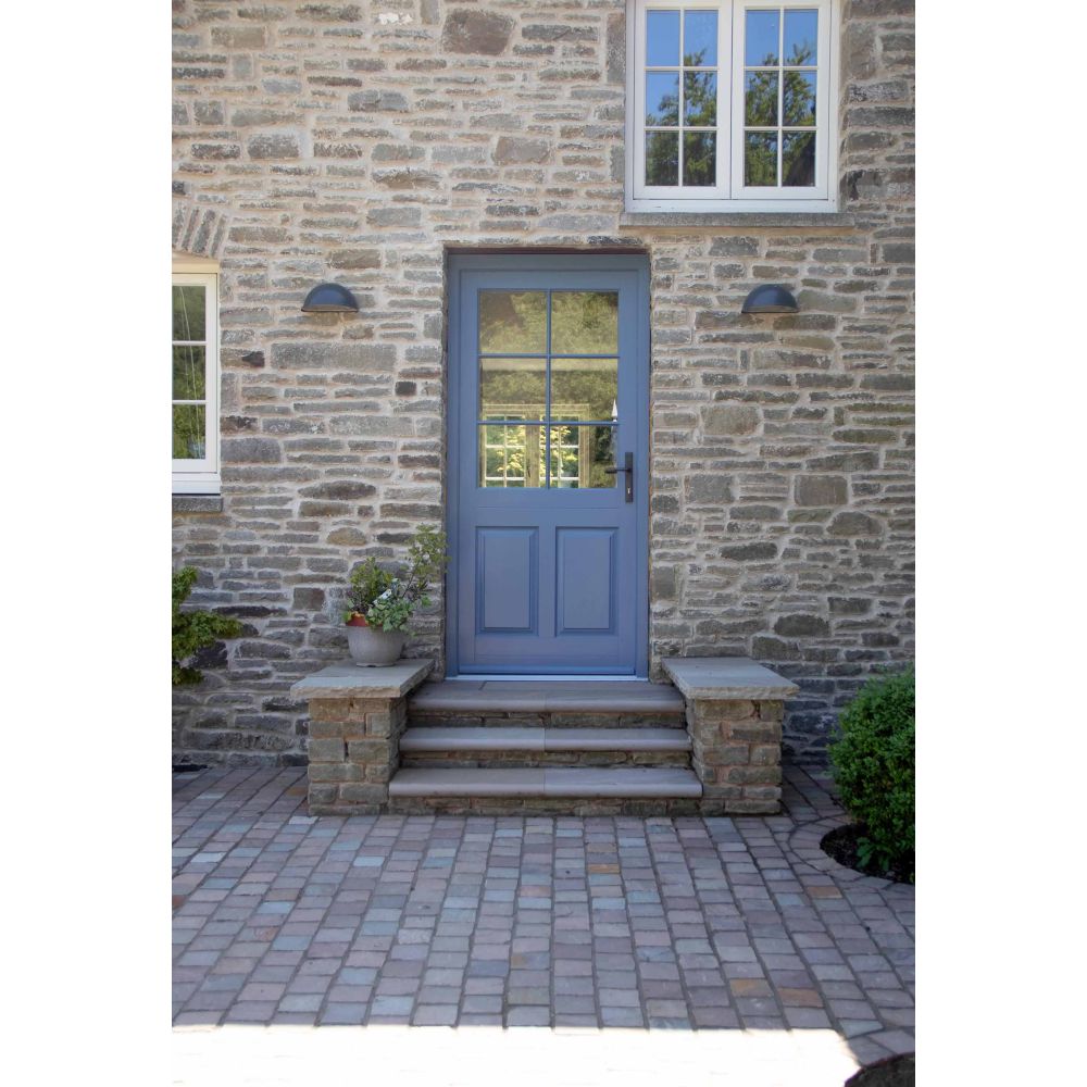 From The Anvil - Aged Bronze Reeded Slimline Lever Espag. Lock Set | Sku. 83952 | Trade Door Handles.