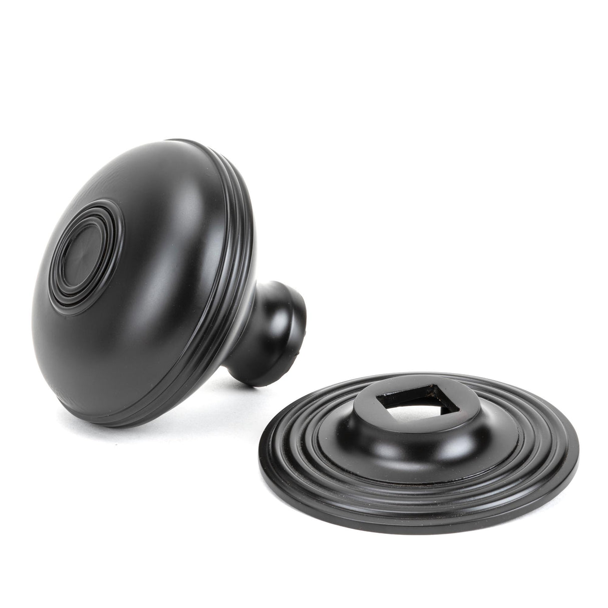 From The Anvil - Aged Bronze Prestbury Centre Door Knob | Sku. 83959 | Trade Door Handles.