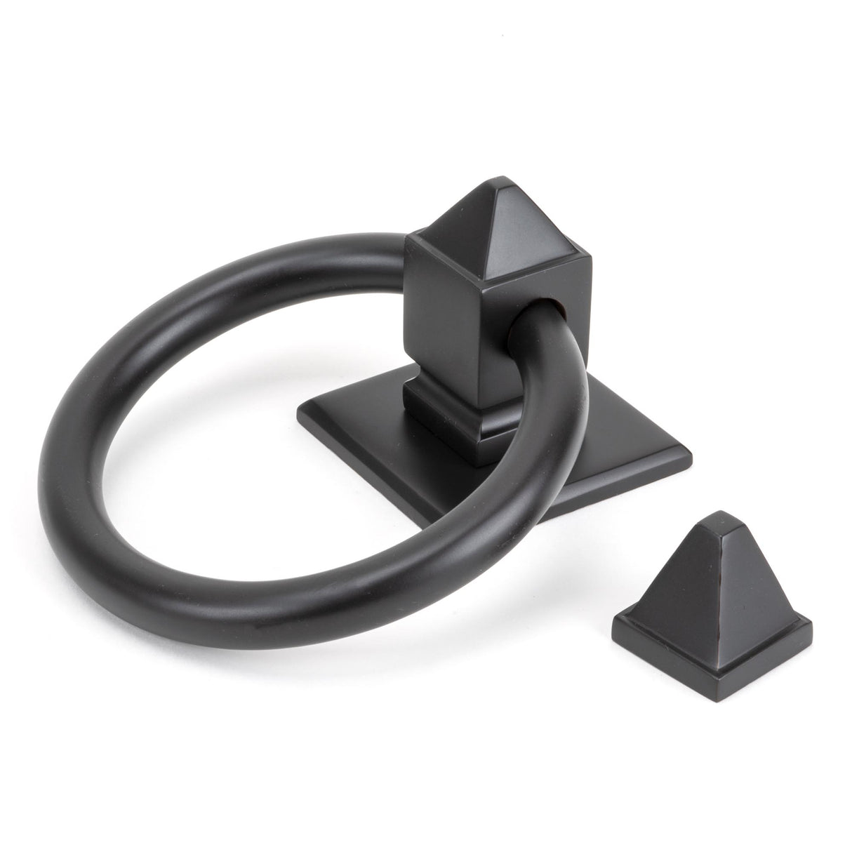 From The Anvil - Aged Bronze Ring Door Knocker | Sku. 83960 | Trade Door Handles.