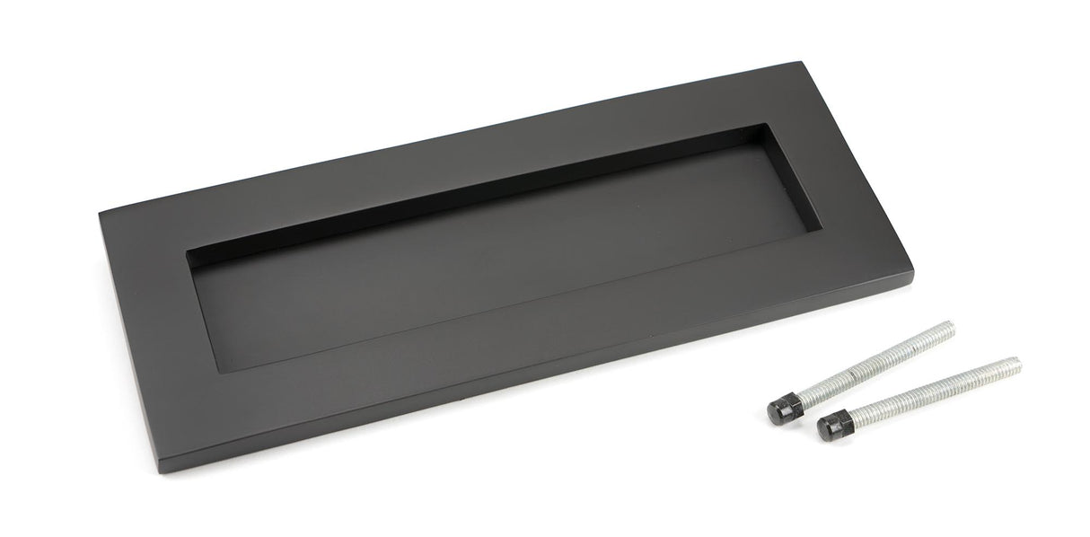 From The Anvil - Aged Bronze Small Letter Plate | Sku. 83961 | Trade Door Handles.