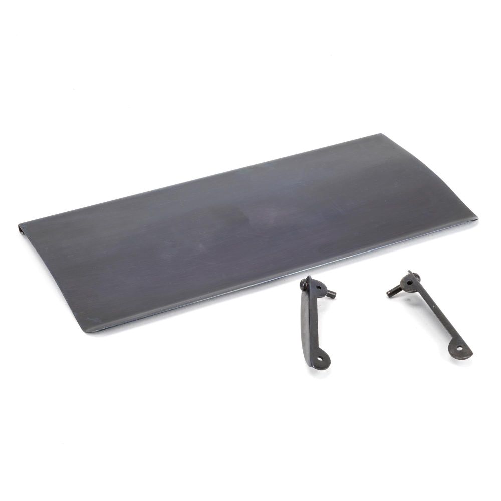 From The Anvil - Aged Bronze Small Letter Plate Cover | Sku. 83963 | Trade Door Handles.