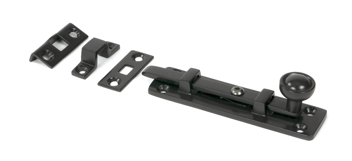 From The Anvil - Aged Bronze 4" Universal Bolt | Sku. 83965 | Trade Door Handles.