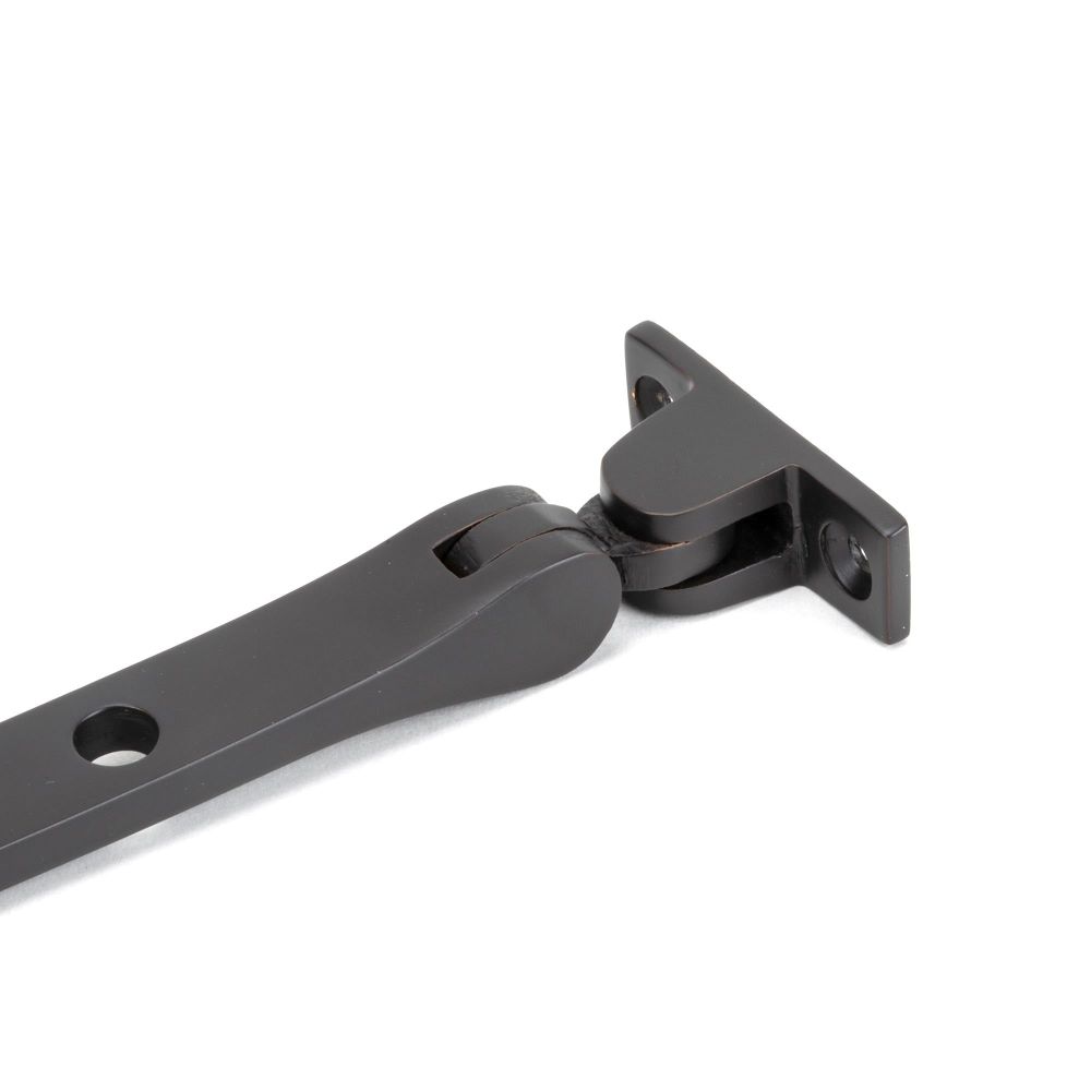 From The Anvil - Aged Bronze 8" Reeded Stay | Sku. 83968 | Trade Door Handles.