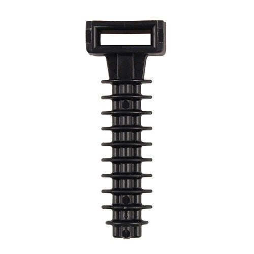 This is an image of Timco - Cable Tie Plugs - Black 8.0 x 40mm - (100 PCS Bag) 840CTP