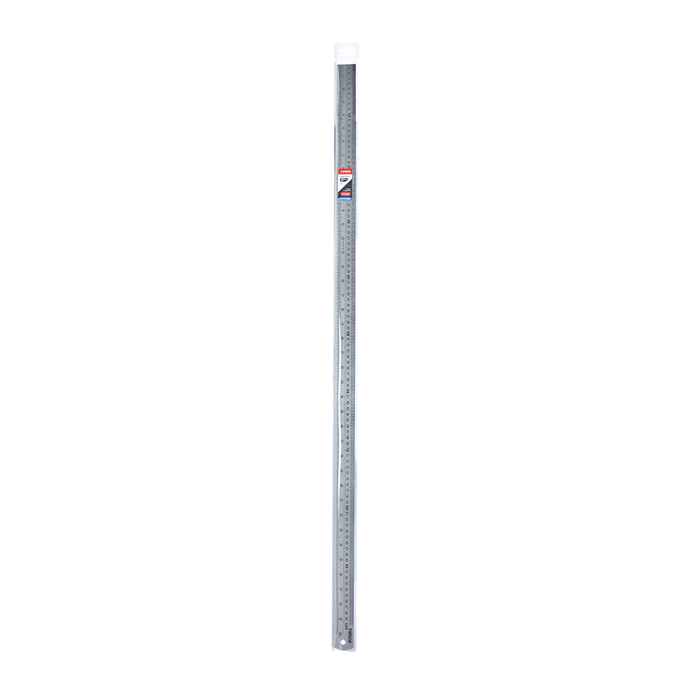 This is an image of Timco - Steel Ruler 1000mm (1 Each Wallet) 863456