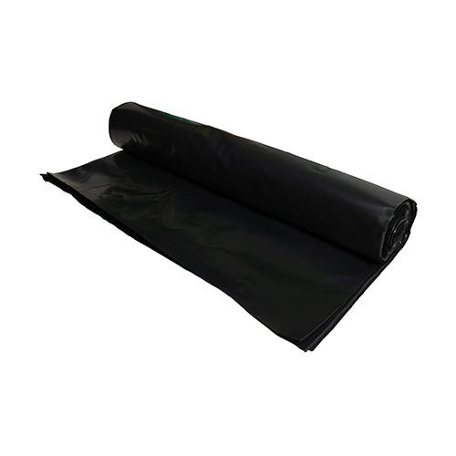 This is an image of Timco - Toughsheet Damp Proof Membrane - Black 4m x 12.5m / 500 microns (1 Each Roll) 887125