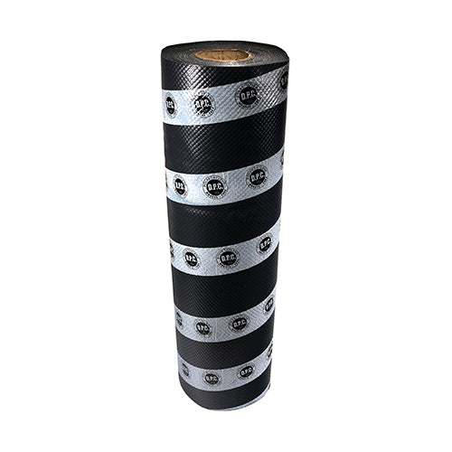 This is an image of Timco - Damp Proof Course - Black 600mm x 30m 887600
