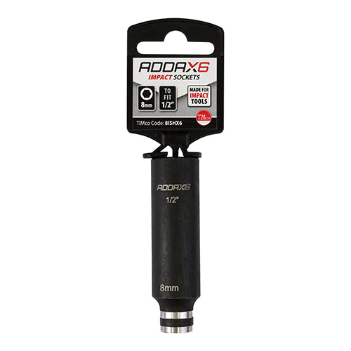 This is an image of Timco - Impact Socket 8 x 78mm (1 Each Clip) 8ISHX6
