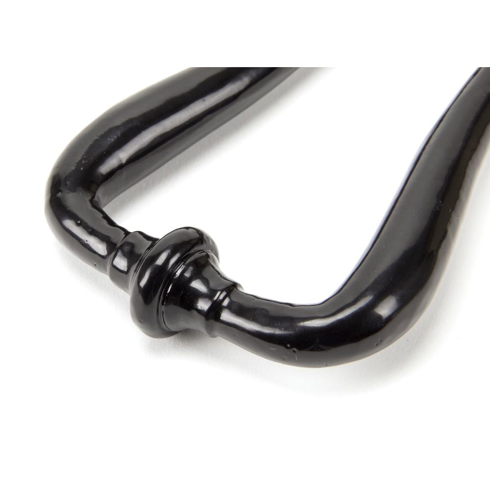 From The Anvil - Black Slimline Art Deco Door Knocker | Sku. 90034 | Trade Door Handles.