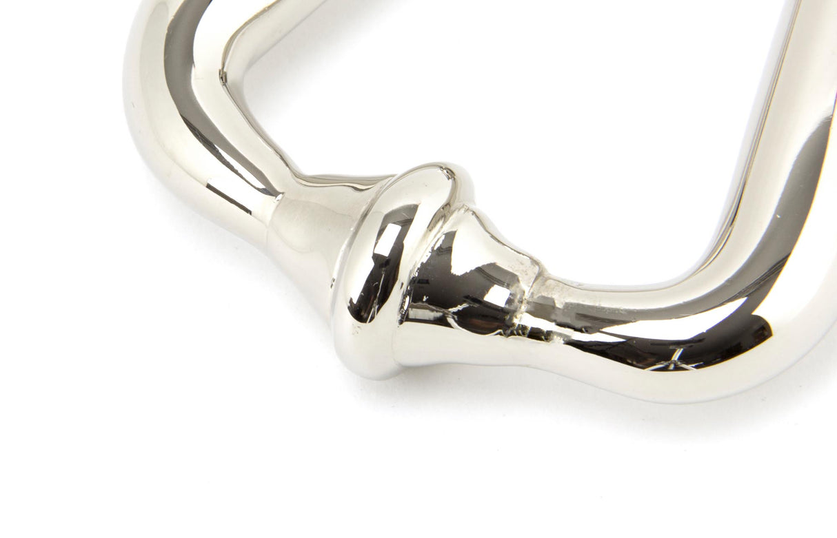 From The Anvil - Polished Nickel Slimline Art Deco Door Knocker | Sku. 90042 | Trade Door Handles.