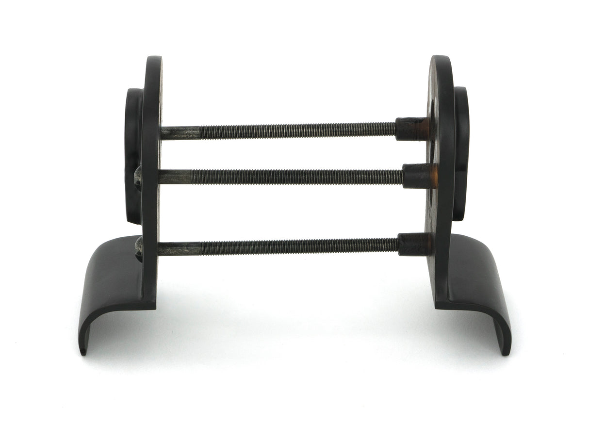 From The Anvil - Aged Bronze 50mm Euro Door Pull (Back to Back fixings) | Sku. 90067 | Trade Door Handles.