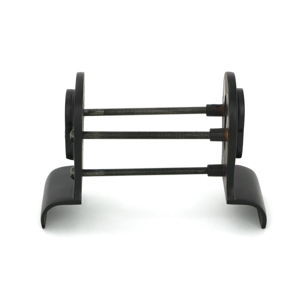 From The Anvil - Aged Bronze 50mm Euro Door Pull (Back to Back fixings) | Sku. 90067 | Trade Door Handles.