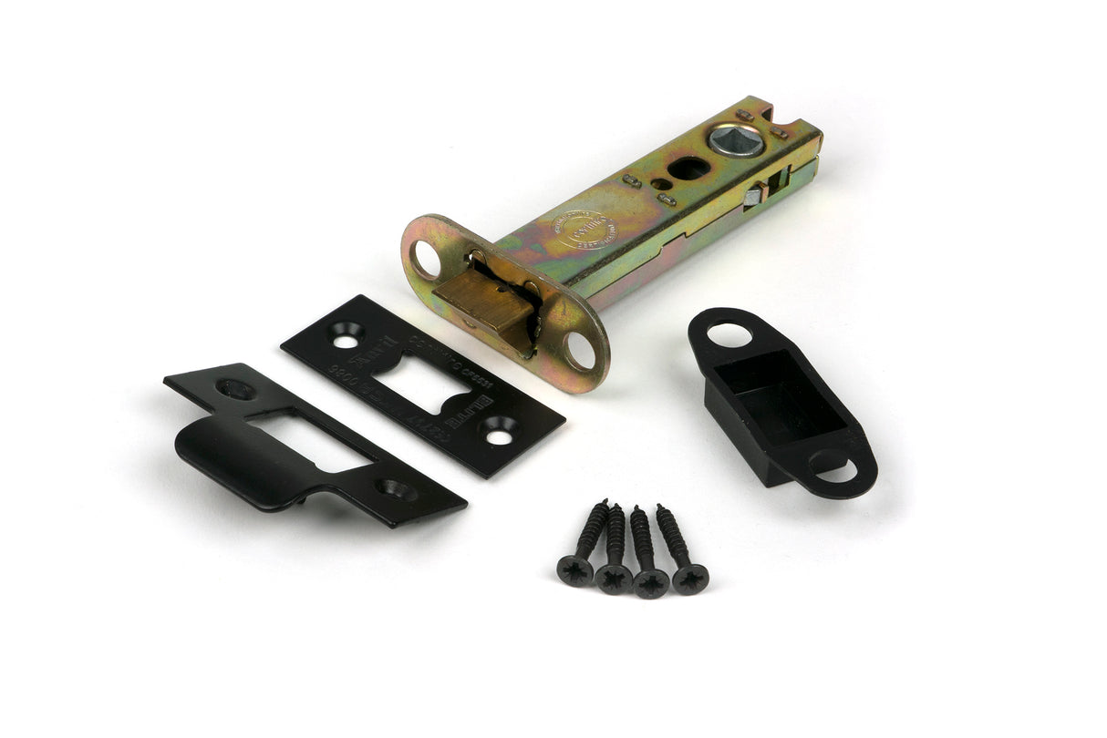 From The Anvil - Black 4" Heavy Duty Latch | Sku. 90127 | Trade Door Handles.