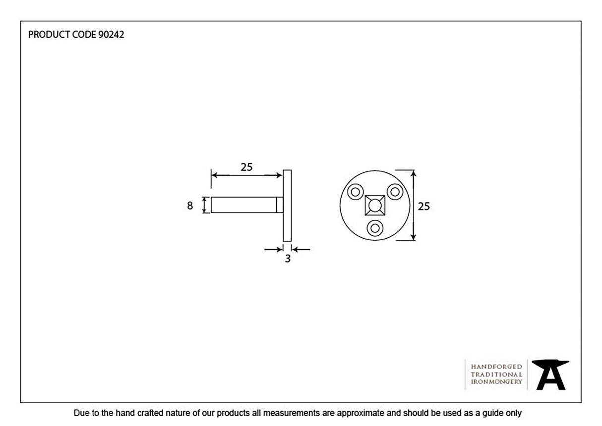 From The Anvil - Taylor Spindle | Sku. 90242 | Trade Door Handles.