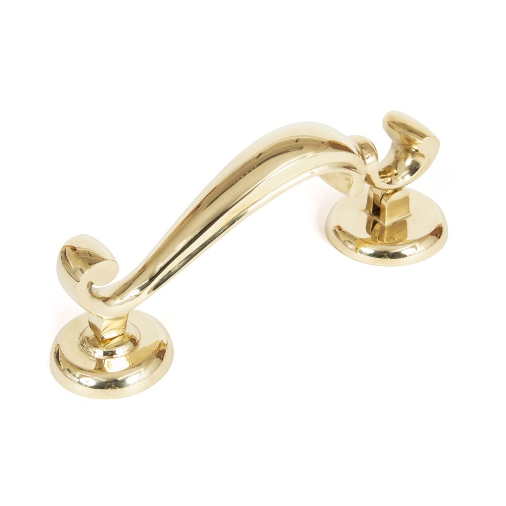 From The Anvil - Polished Brass Doctors Door Knocker | Sku. 90251 | Trade Door Handles.