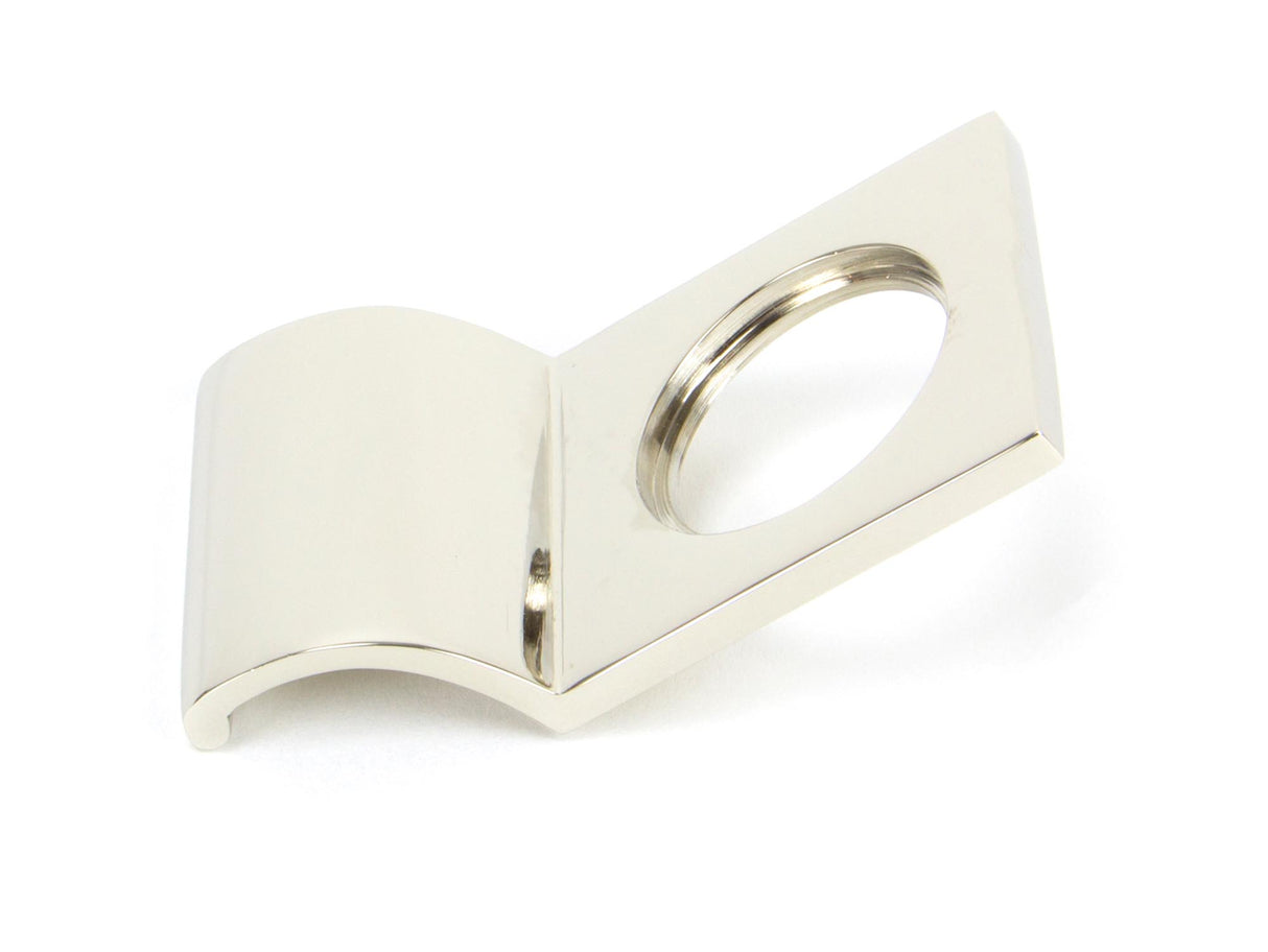 From The Anvil - Polished Nickel Rim Cylinder Pull | Sku. 90281 | Trade Door Handles.