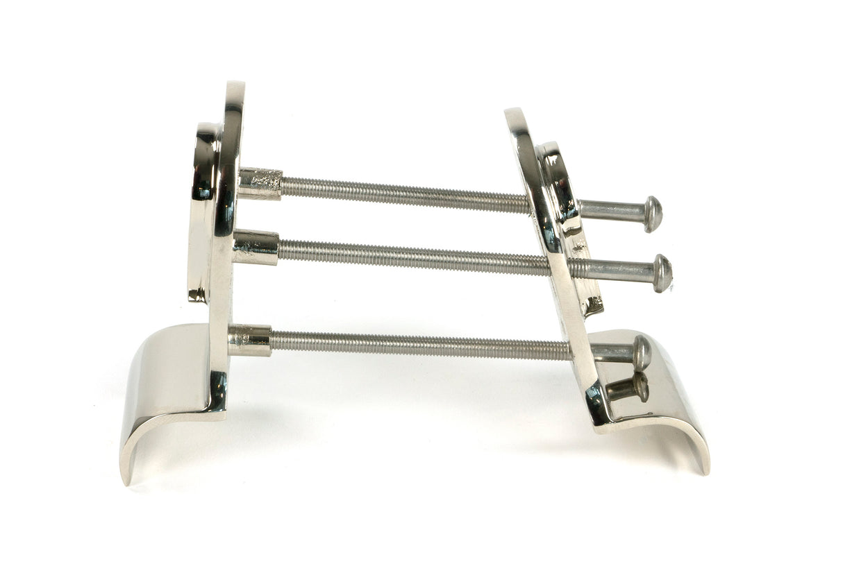 From The Anvil - Polished Nickel 50mm Euro Door Pull (Back to Back fixings) | Sku. 90282 | Trade Door Handles.
