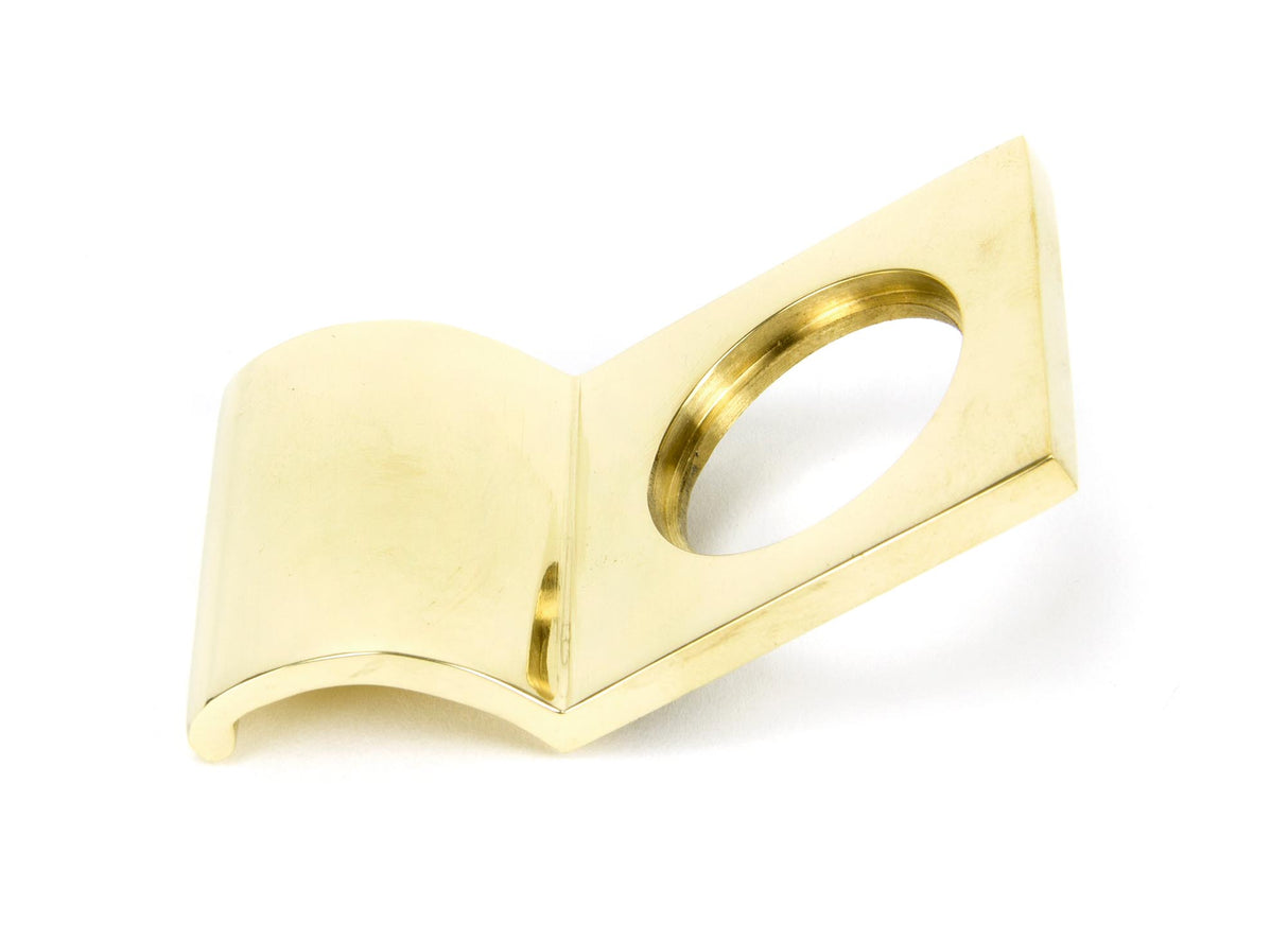 From The Anvil - Polished Brass Rim Cylinder Pull | Sku. 90283 | Trade Door Handles.