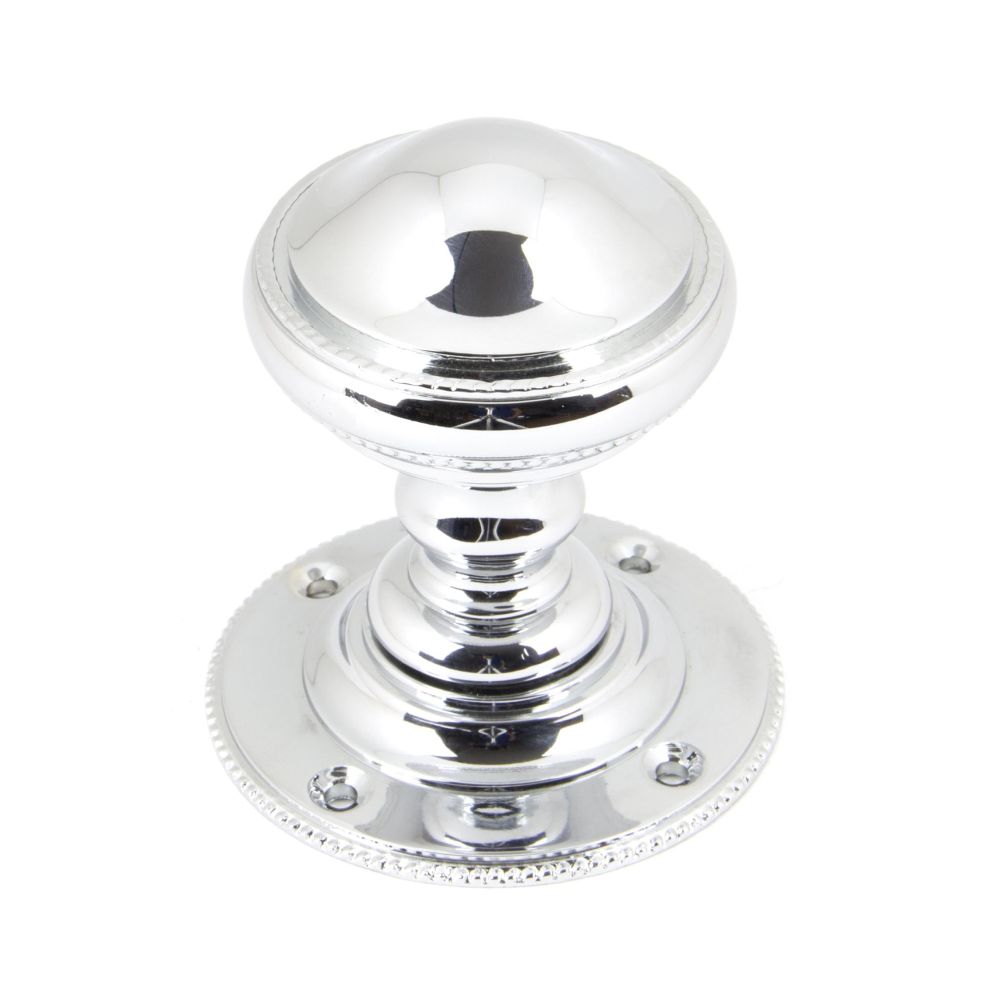 From The Anvil - Polished Chrome Brockworth Mortice Knob Set | Sku. 90294 | Trade Door Handles.