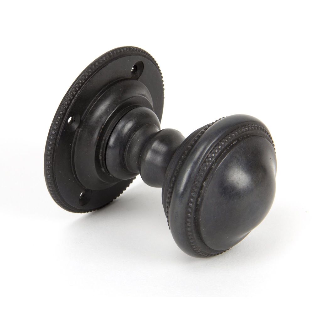 From The Anvil - Aged Bronze Brockworth Mortice Knob Set | Sku. 90295 | Trade Door Handles.