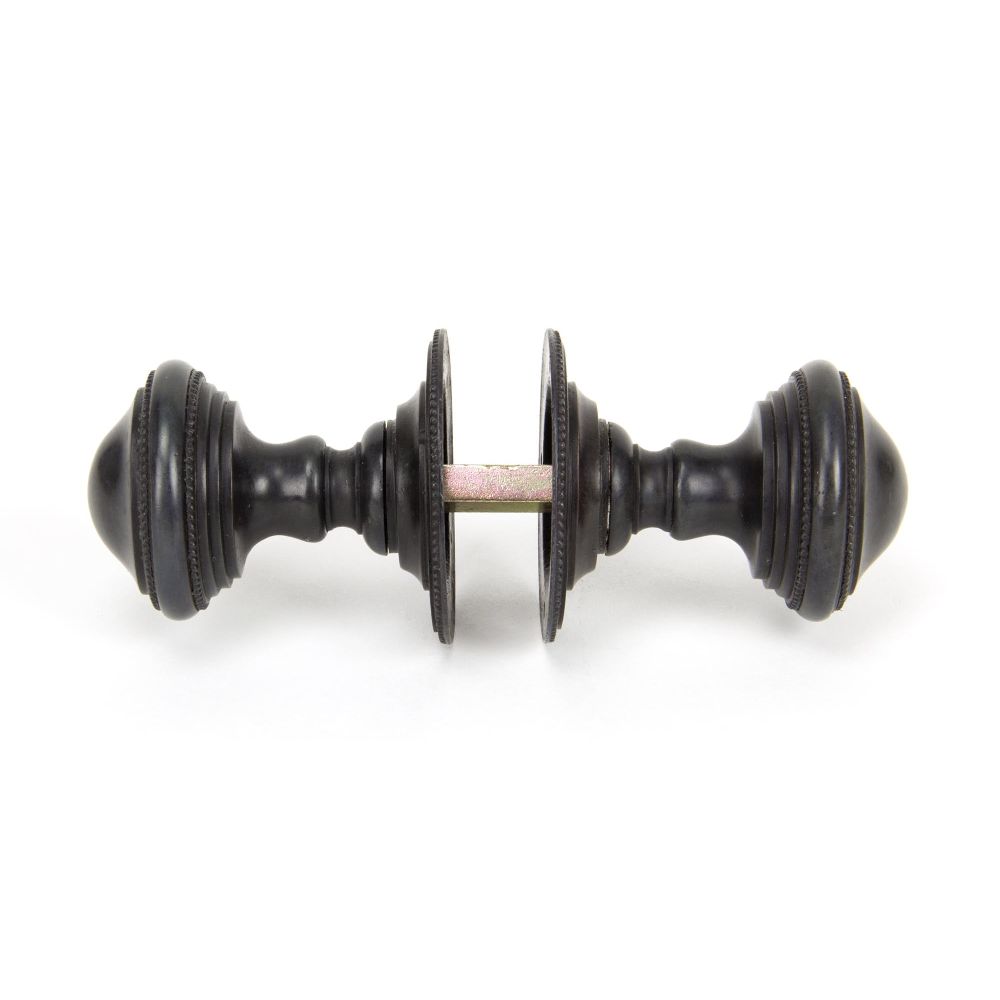 From The Anvil - Aged Bronze Brockworth Mortice Knob Set | Sku. 90295 | Trade Door Handles.