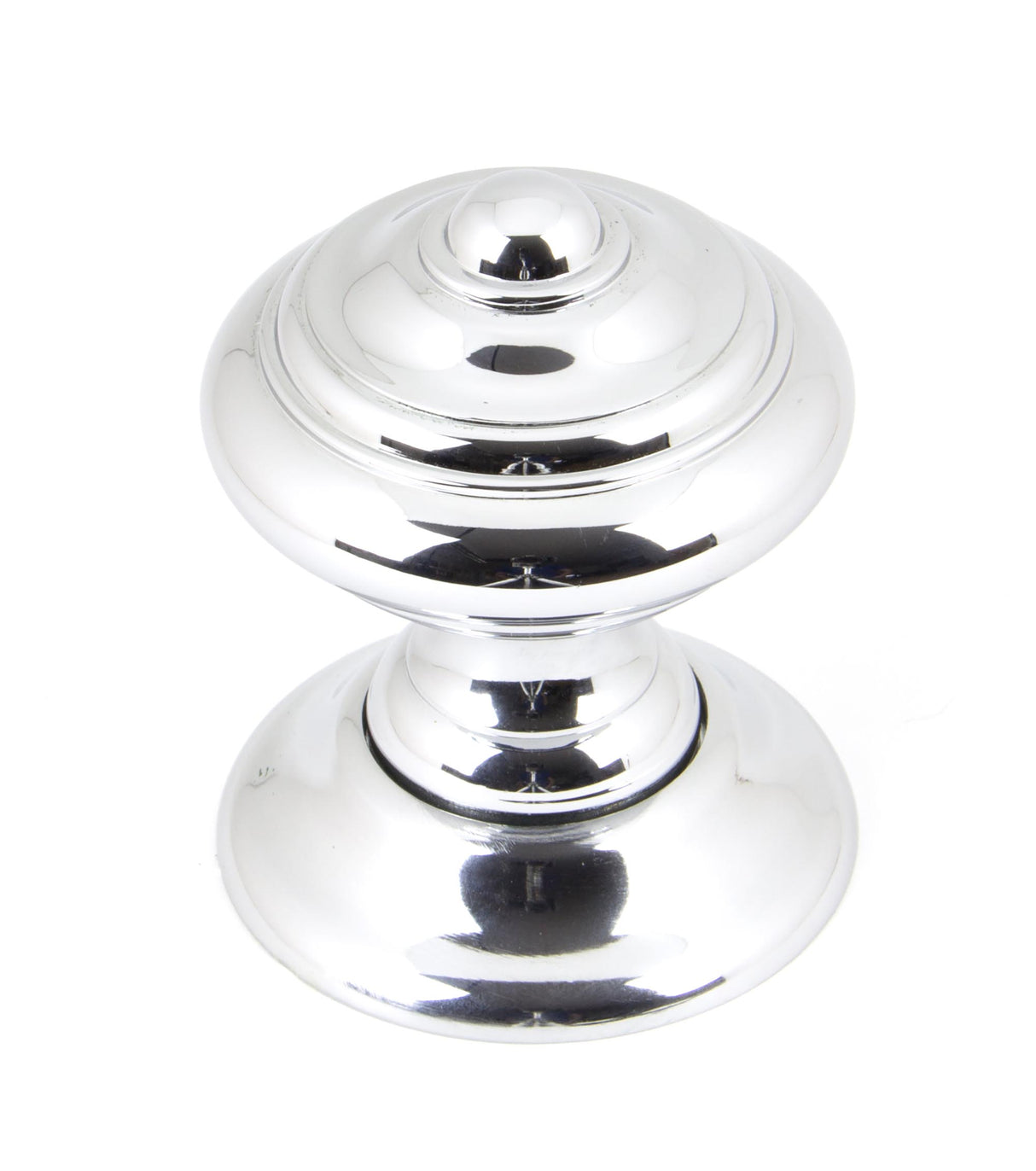 From The Anvil - Polished Chrome Elmore Concealed Mortice Knob Set | Sku. 90296 | Trade Door Handles.