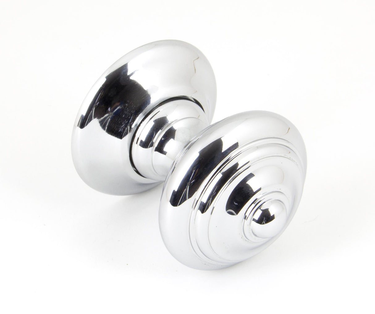 From The Anvil - Polished Chrome Elmore Concealed Mortice Knob Set | Sku. 90296 | Trade Door Handles.