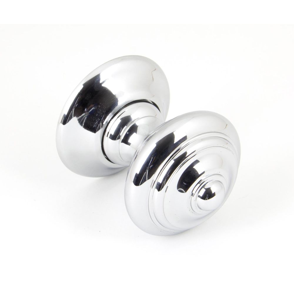 From The Anvil - Polished Chrome Elmore Concealed Mortice Knob Set | Sku. 90296 | Trade Door Handles.
