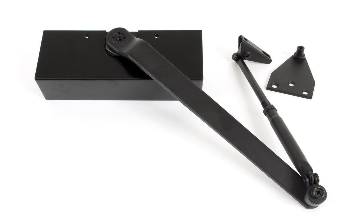 From The Anvil - Black Size 3 Door Closer & Cover | Sku. 90298 | Trade Door Handles.