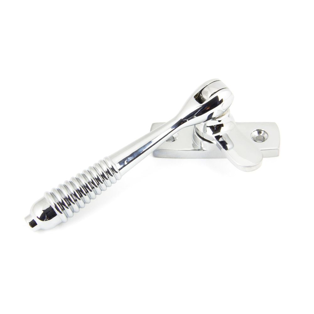 From The Anvil - Polished Chrome Locking Reeded Fastener | Sku. 90329 | Trade Door Handles.