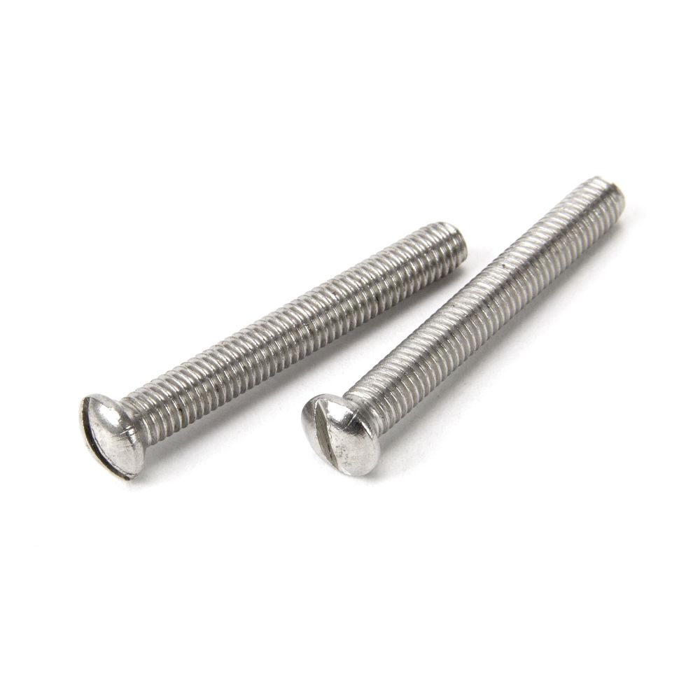 From The Anvil - Polished Chrome Reeded Espag - RH | Sku. 90331 | Trade Door Handles.