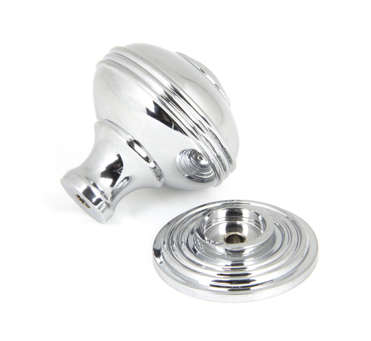 From The Anvil - Polished Chrome Prestbury Cabinet Knob 38mm | Sku. 90340 | Trade Door Handles.
